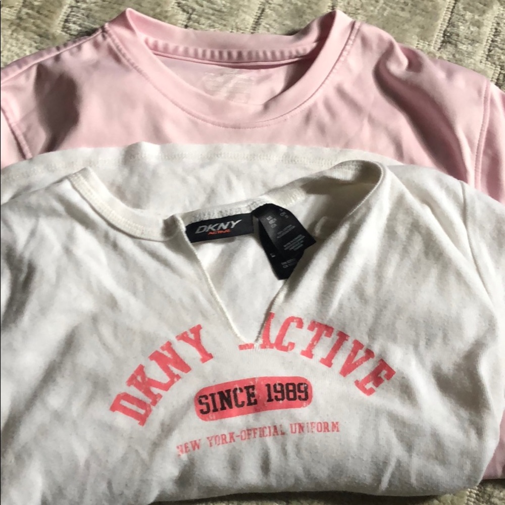 Lot of two activewear shirts